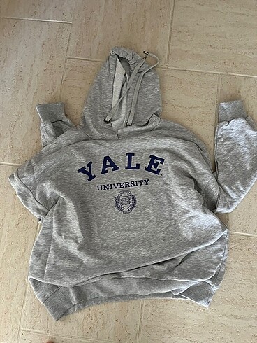 Gri yale sweatshirt