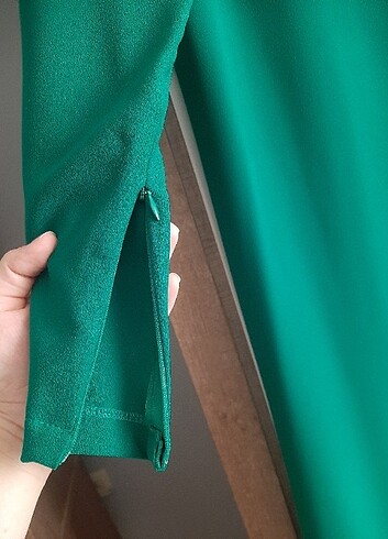 40 Beden yeşil Renk Kayra tunik