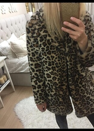 xs Beden Mango peluş kürk
