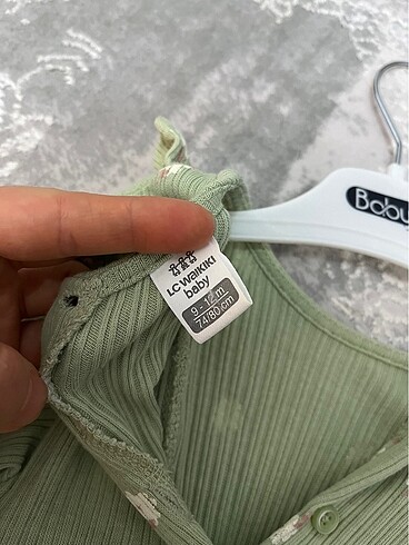 9-12 Ay Beden Lcw Kız bebek elbise