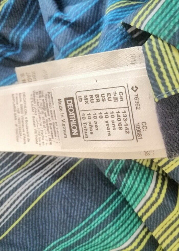 Decathlon çocuk mont - Görsel 2