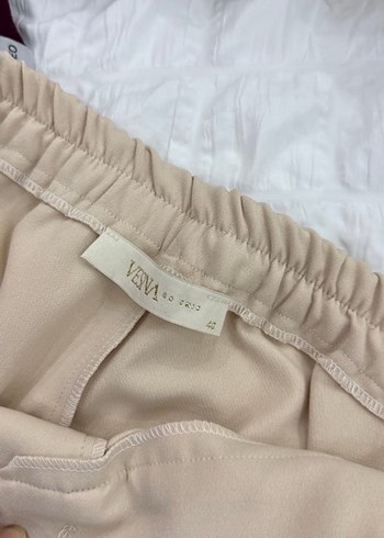 Bej Kadın Kumaş Pantolon vesna - Görsel 3