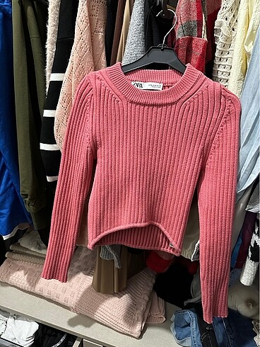 m Beden pembe Renk #zara crop