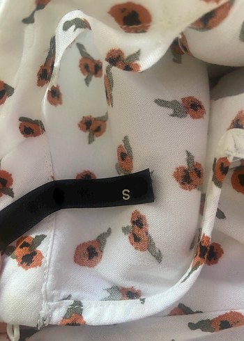 Bohem Uzun Kollu çiçekli Bluz - Görsel 7