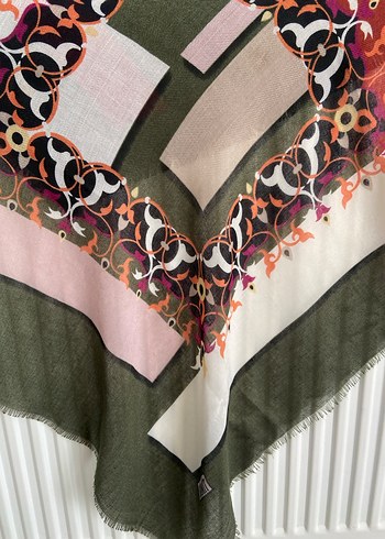 Bohem Renkli Kadın Eşarp 2tane - Görsel 2