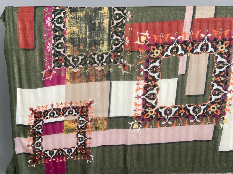 Bohem  Renkli Kadın Eşarp  2tane - Görsel 5