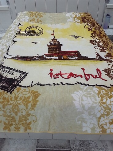 Çift kişilik kadife battaniye