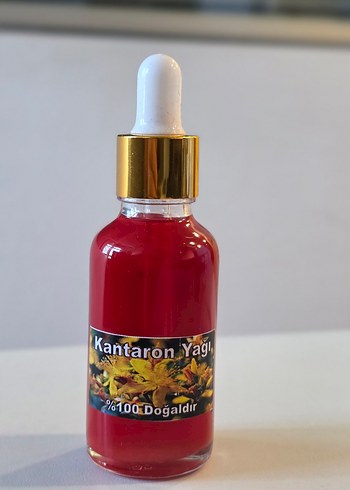 %100 Doğal Kantaron Yağı Serum