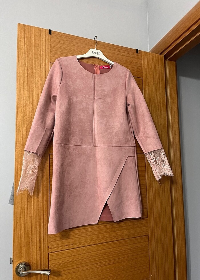 Kol detaylı tunik - Görsel 5