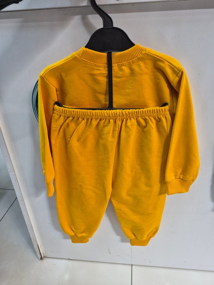 Sarı GAP Baskılı Erkek Sweatshirt - Görsel 2