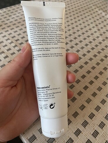 Diğer Mesoestetic pure renewing mask