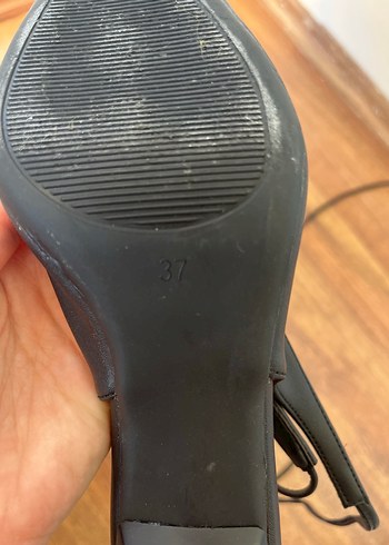 Defacto Kemer Detaylı Siyah Stiletto Kadın Topuklu