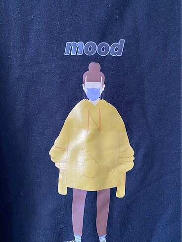l Beden siyah Renk Sweatshirt