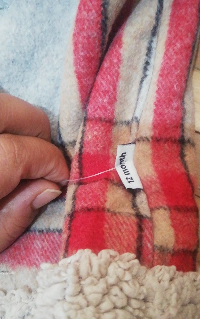 Erkek Çocuk Gri Kürklü Kaban - Görsel 2