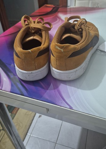 Kahverengi Süet  Spor Ayakkabı - Görsel 3