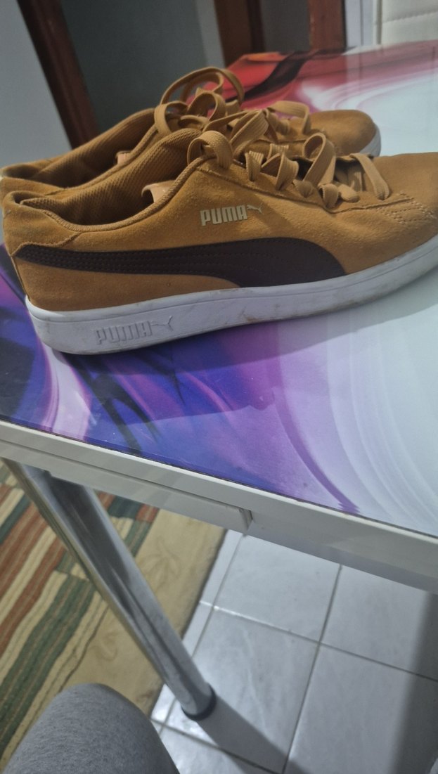 Kahverengi Süet  Spor Ayakkabı - Görsel 4