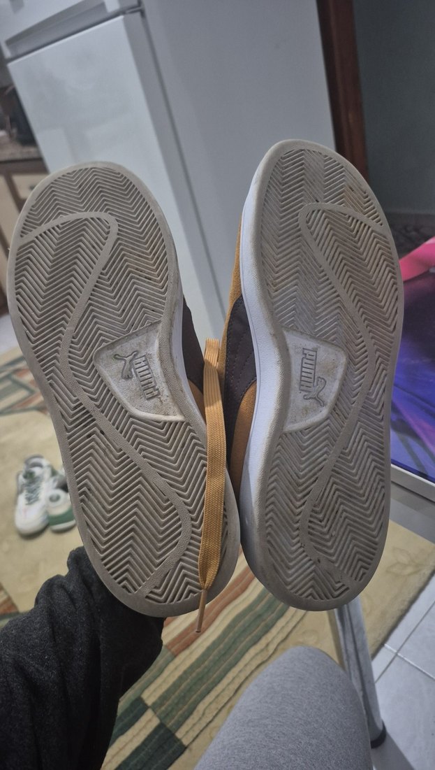 Kahverengi Süet  Spor Ayakkabı - Görsel 5