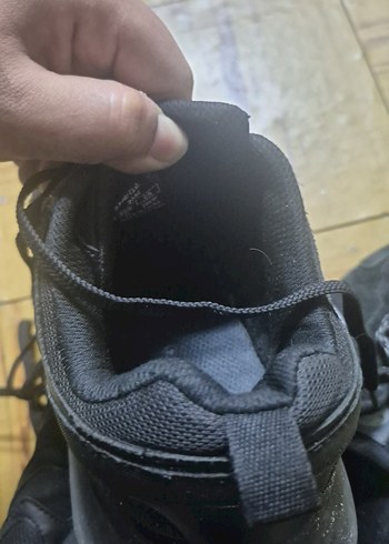 Siyah Goth Tarzı Erkek Ayakkabı Bağcıkları - Görsel 6