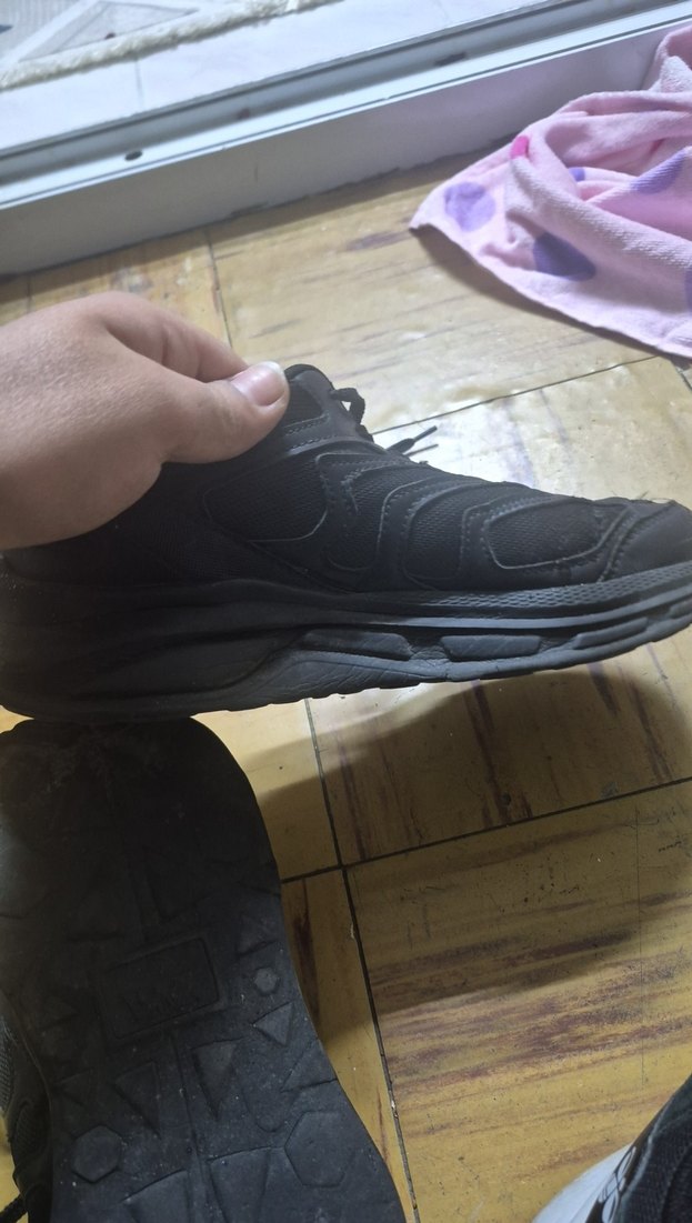 Siyah Goth Tarzı Erkek Ayakkabı Bağcıkları - Görsel 4