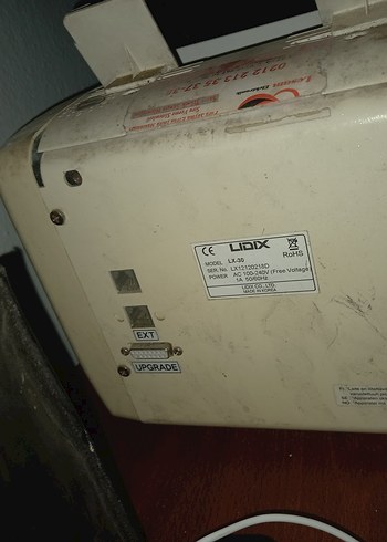 Beden Renk LIDIX Bej Gri para sayma makinesi