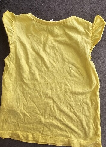 Mango Lcwaikiki Kiz Çocuk Sarı Tişört 