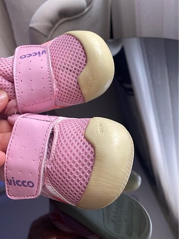 20 Beden pembe Renk Vicco - kız bebek pembe spor ayakkabı