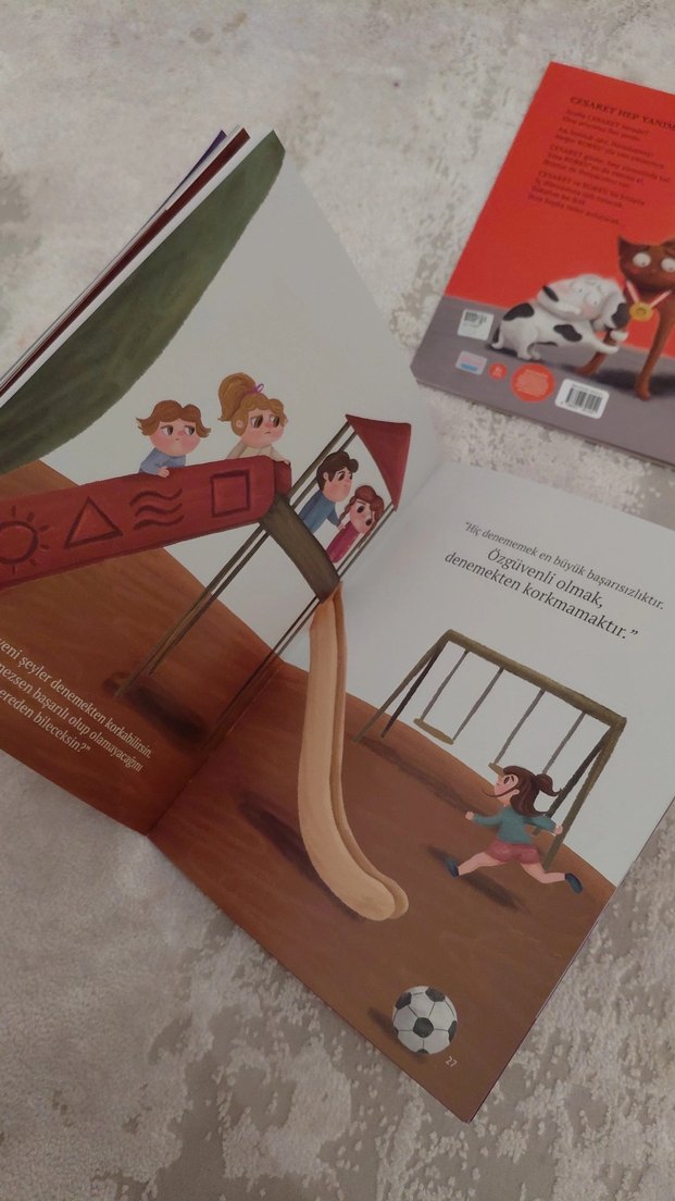 Cesaret ve Öz Güvenim Çocuk Kitapları - Görsel 3