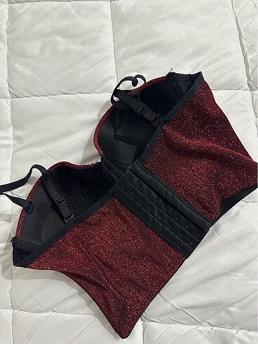 diğer Beden Simli sütyen bralet
