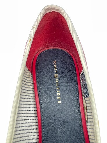 39 Beden kırmızı Renk Tommy Hilfiger Stiletto %70 İndirimli.
