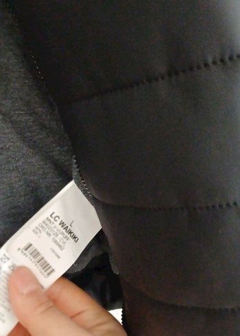 LCW Siyah Erkek Deri görünümlü mont - Görsel 6