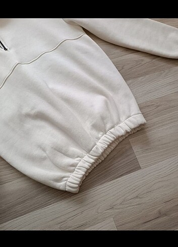 Unisex içi polarlı sweatshirt  - Görsel 2