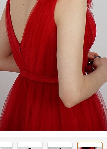 Kabarık tüllü abiye  - Görsel 6