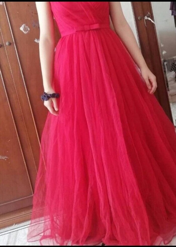 Kabarık tüllü abiye  - Görsel 4