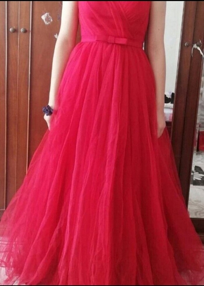 Kabarık tüllü abiye  - Görsel 5