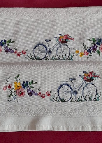 etamin anali kizli havlu takimi - Görsel 2