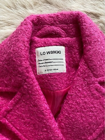 LC Waikiki 9-10 yaş koton kase kız çocuk kabanı