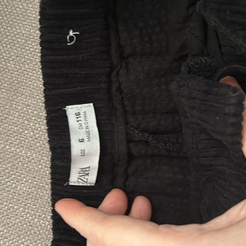 Erkek Siyah Bol Kesim Kot Pantolon - Görsel 3