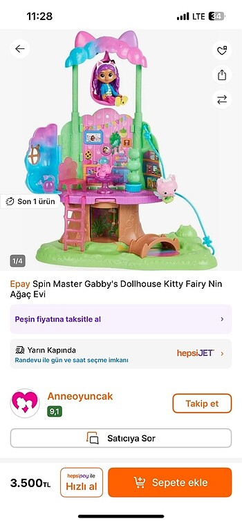 Gabbys Dollhouse 20cm