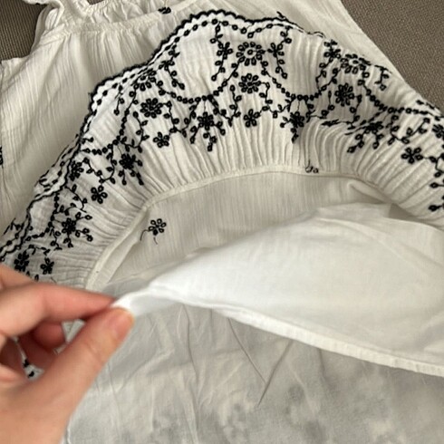 Zara fistolu elbise - Görsel 6