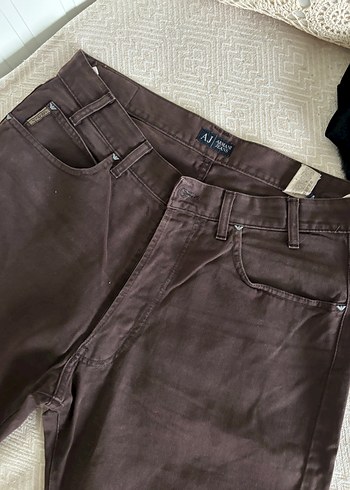Kahverengi Kemerli Erkek Pantolon - Görsel 3