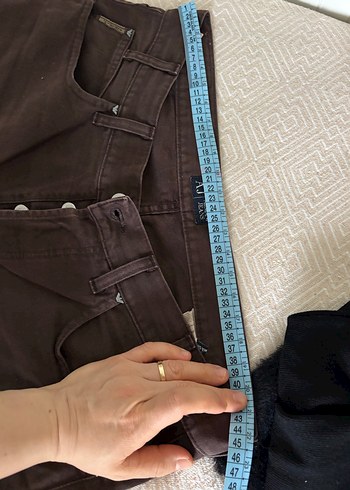 Kahverengi Kemerli Erkek Pantolon - Görsel 4