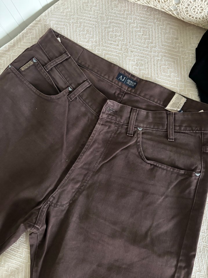 Kahverengi Kemerli Erkek Pantolon - Görsel 3