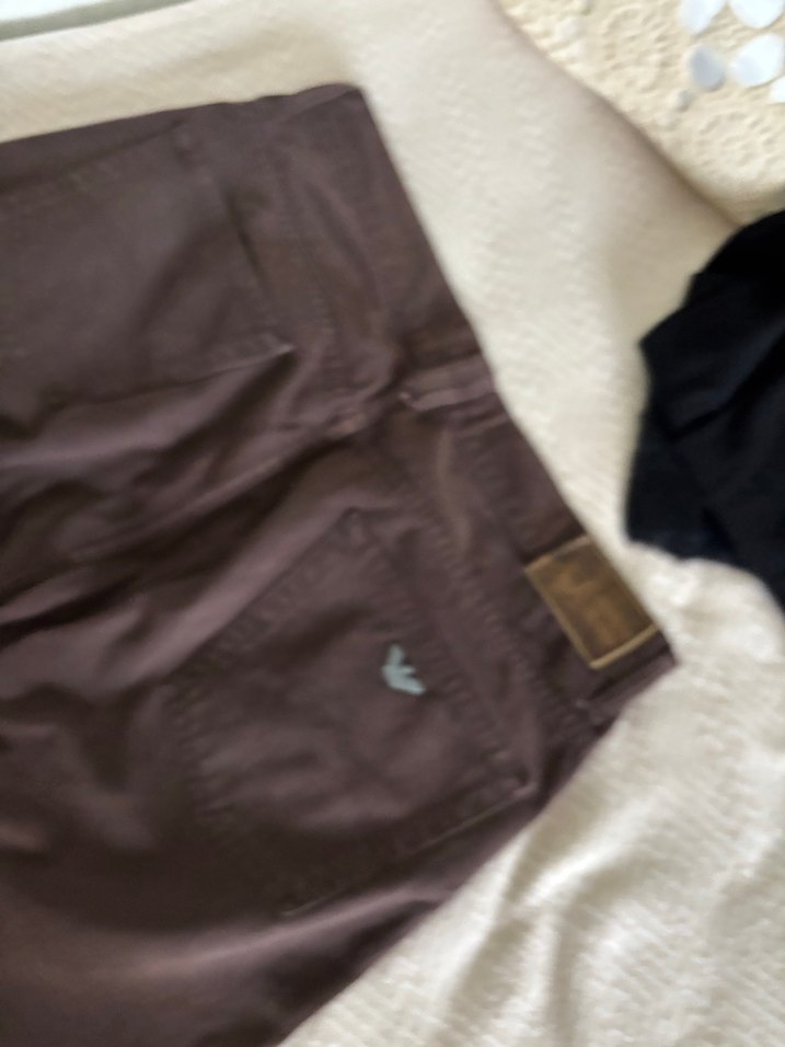 Kahverengi Kemerli Erkek Pantolon - Görsel 5