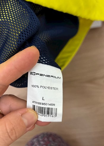 Sarı-Siyah Fermuarlı Erkek Yağmurluk - Görsel 8