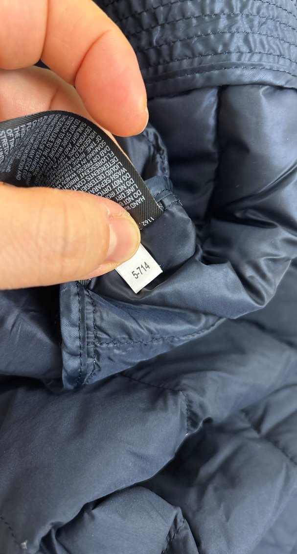 Kadın Lacivert Fermuarlı Mont - Görsel 5