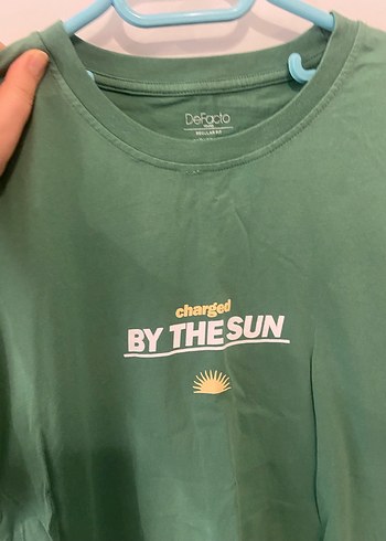 Yeşil Baskılı Erkek Tişörtü - Görsel 3