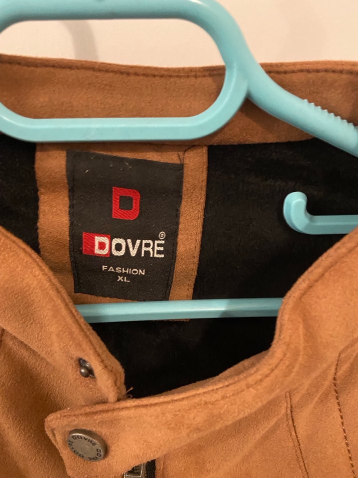 Dovre Kahverengi Süet Biker Ceket - Görsel 2