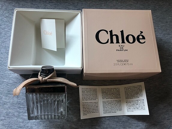 Chloé Chloe boş şişe