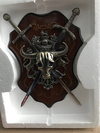 İthal bufalo kılıç set pirinç kadeh
