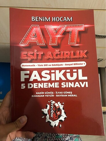 Ayt eşit ağırlık deneme
